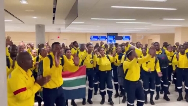 South Africa firefighters deploy to battle Canada's wildfires