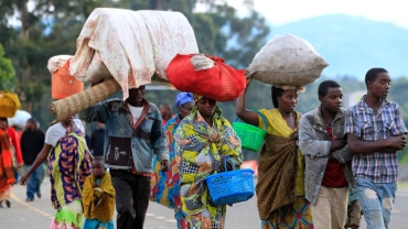 DRC: Thousands continue to flee as fighting worsens near Goma