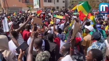Senegal Elections: Thousands  march in first authorised protests