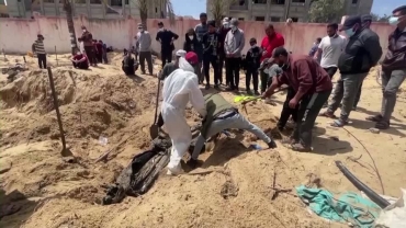 South Africa calls for probe after mass graves uncovered in Gaza