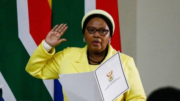 Embattled speaker of South Africa's parliament resigns