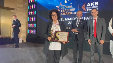Moroccan teacher wins global best teacher award