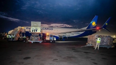 Rwanda delivers humanitarian aid for Gaza