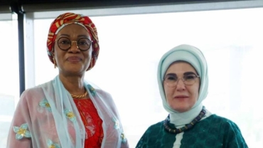 Turkish first lady in Nigeria for cancer awareness seminar
