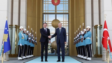 Turkish president, Kosovar premier discuss bilateral ties