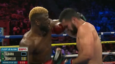 Nigerian boxing star Efe Ajagba retains Silver Heavyweight title