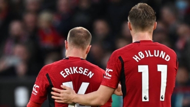 Man United suffer Hojlund, Eriksen injuries