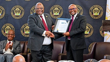 South Africa chief justice paves way for government formation