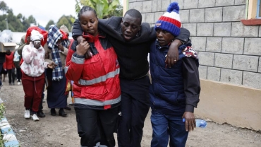 Kenya school fire: Bodies pulled out as search for missing pupils continues