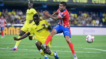 Atletico come from behind twice to draw with Villarreal