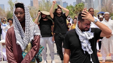 Mourners gather in Doha to bid farewell to Haniyeh after his assassination