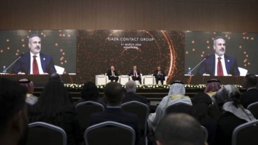 Turkish FM hosts Gaza Contact Group panel at Antalya Diplomacy Forum