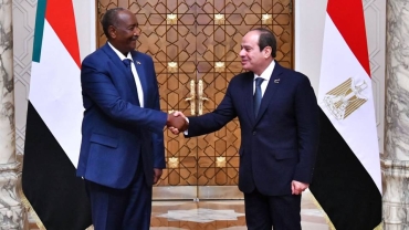 Sudan's Al-Burhan meets Egypt's Sisi