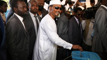 Chad's election celebrations turn chaotic after bullets fired