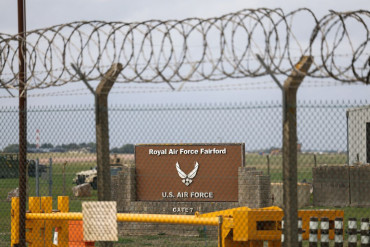 Iran denies link to suspected bomb plot at UK airbase used by US