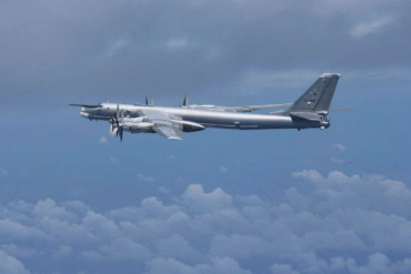 Russian military Tu-95 crashes in Far East, killing six