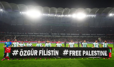Erdogan praises Türkiye-Palestine solidarity following Konya friendly football match