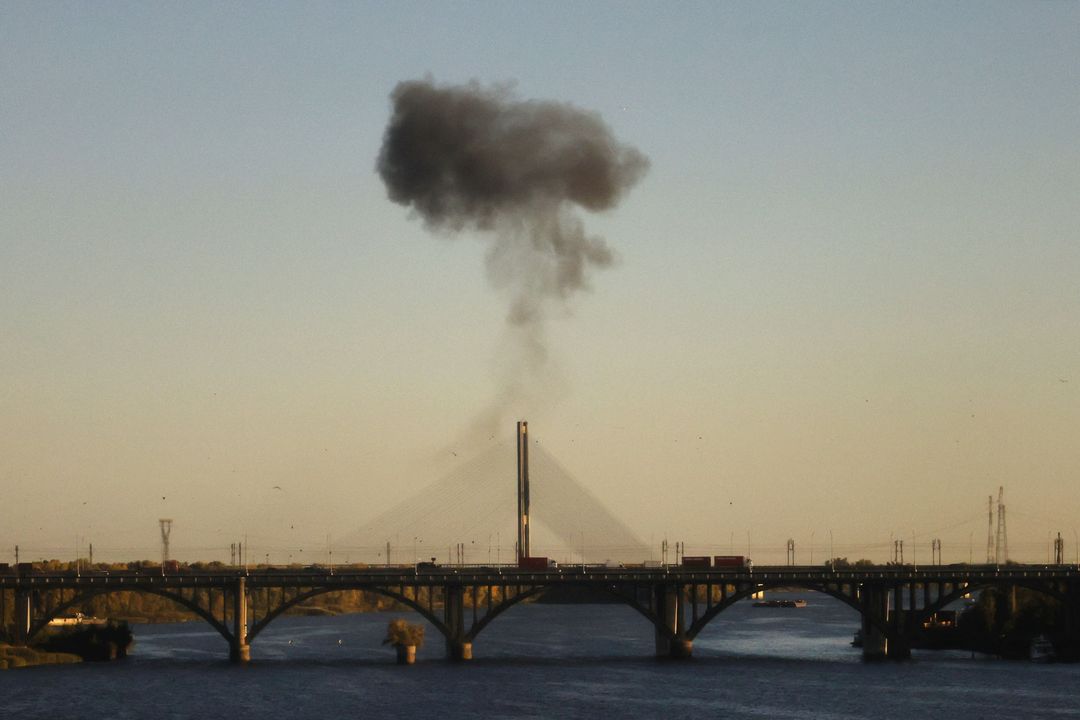 Russia blows up another bridge in Ukraine's capital, throwing traffic into chaos