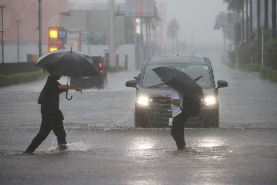 Tokyo logs 34th straight day of rain, longest streak on record