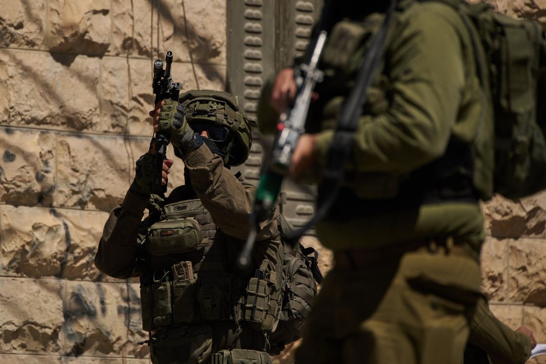Palestinian man shot as Israeli forces raid occupied West Bank town