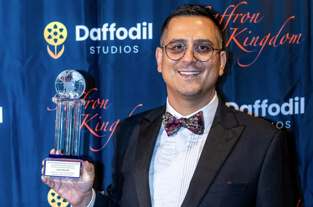 Award-winning Kashmiri filmmaker Arfat Sheikh held by ICE at Dulles, supporters say