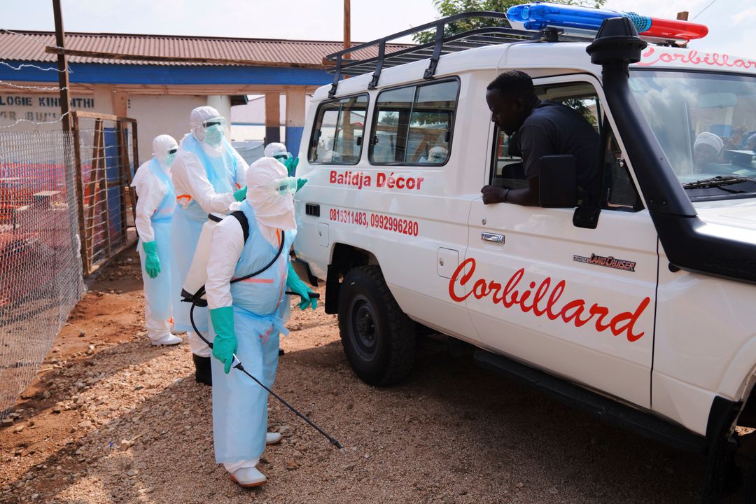 DRC Ebola cases surpass 8,000 for the first time in the outbreak